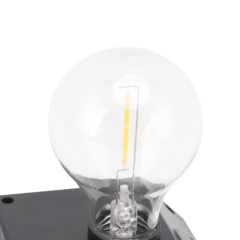 Solar Bulb Lamp Waterproof Decorative LED Shed Tungsten Bulb Wall