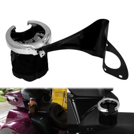 YHMTIVTU Rear Passenger Right Side Drink Cup Holder For Harley Touring Tri Glide 14-2024