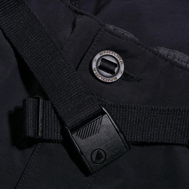 Endura Hummvee Baggy Shorts für Herren, Schwarz, S