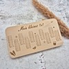 1 x 1 Breakfast Board | Small Disposable Table |