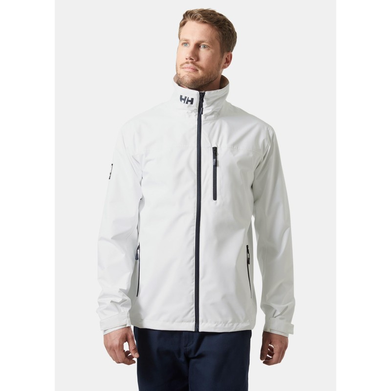 Helly-Hansen Men's Crew Jacket 2.0, 001 White, XX-Large