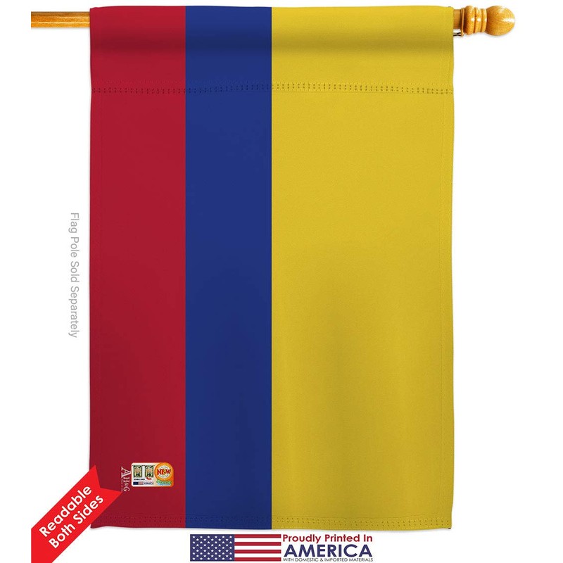 Nationality Colombia Garden House Flags Kit Regional Nation International World