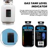 1Pcs Black Practical Propane Butane LPG Fuel Gas Tank Level