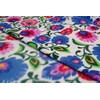 Polar Fleece DTY Printed Fabric (250 g), Lowicz Pattern, Folk