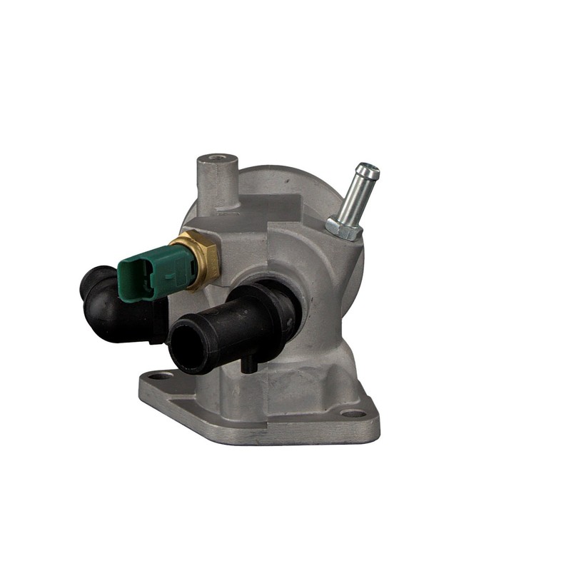 febi bilstein 32646 Thermostat with Housing, Seal and Temperature Switch,