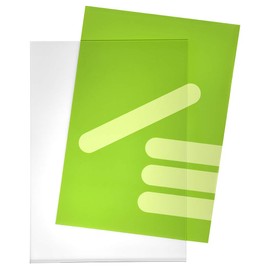 DIN A3 High (297 x 420 mm) Acrylic Glass Poster Bag for Single Sheets/Info Pocket/Sheet Holder/Poster Holder/Sign Holder/Price Tag Holder/Transparent Zeigis®
