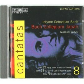 Bach: Cantatas, Vol 8 (BWV 22, 23, 75) /Bach Collegium Japan · Suzuki