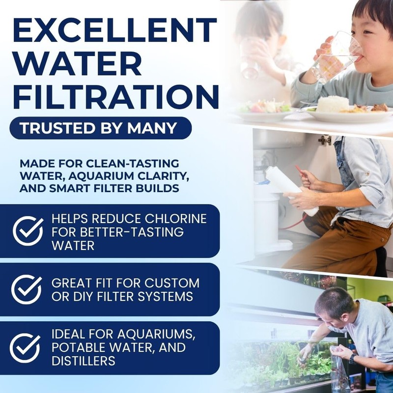 5 Lbs Bulk Water Filter/Air Filter Refill Coconut Shell Granular