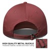 GADIEMKENSD Blank Baseball Cap Washed Cotton Hat for Men Women