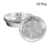 HARFINGTON 10pcs Aluminum Foil Pie Pans 8.46" Round Disposable Non-Stick
