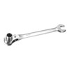 uxcell 2 in 1 Scaffolding Podger Ratchet Wrench 19mm x