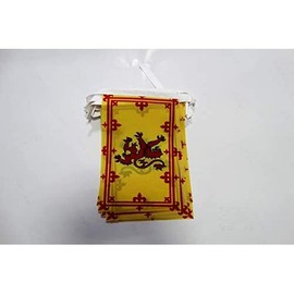 AZ FLAG - Scotland Royal Flag Chain 6 Metres with 20 Flags - 21 x 14 cm - Scottish Garland Flag Chain 14 x 21 cm