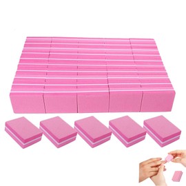 30 Limas Para Uñas Desechables, Lima Uñas Profesional Compacta, Perfecta Para Manicura y Pedicura, Material EVA, 3.8 x 2.7 x 1.2 cm, Material Eva de alta calidad, duradero y sin dañar la armadura