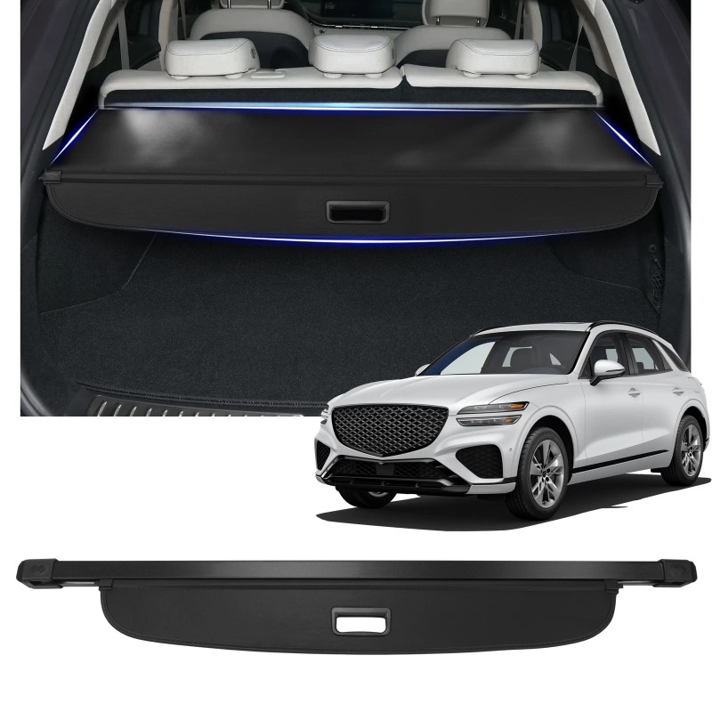 fender_king2024 For 2022-2024 Genesis GV70 Retractable Trunk Cargo Cover Luggage