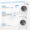 DEWEL Anti-Vibration Rubber, Washing Machine, Vibration Reducing, Natural Rubber, Anti-Slip,