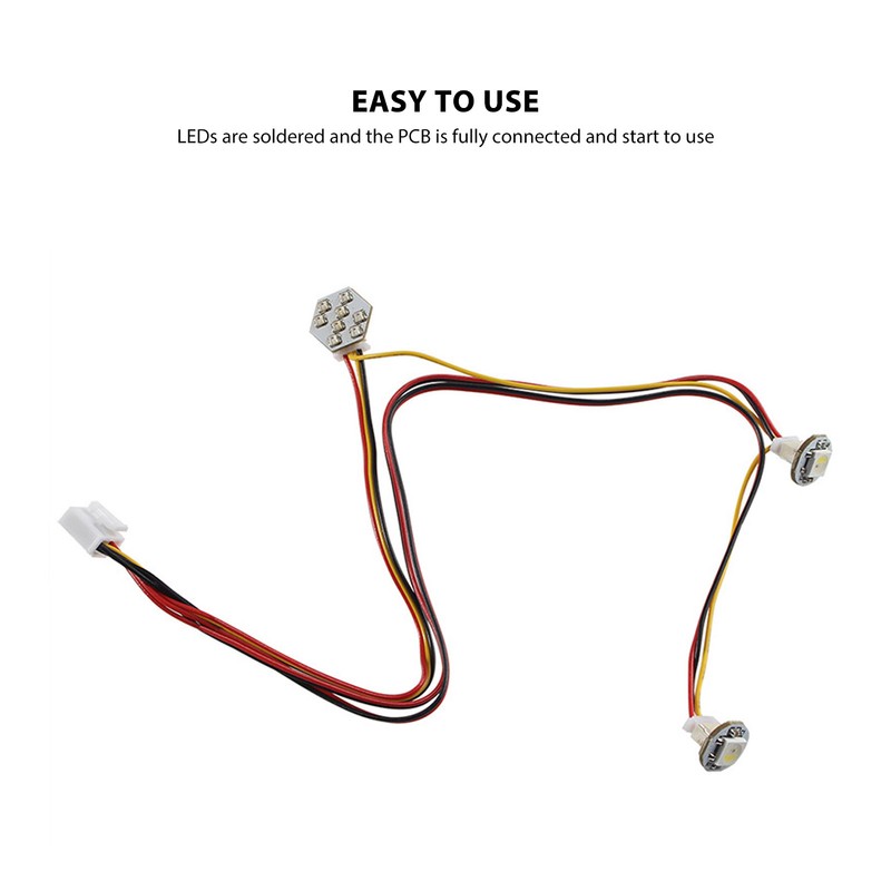 for SB Extruder LED Strip Kit Professional Hex Light Plate