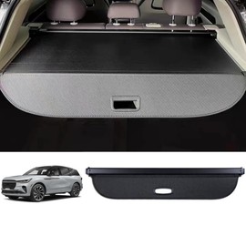 Okutech Retractable Cargo Cover Compatible with Lincoln Nautilus 2024 2025 Rear Privacy Screen Car Storage Trunk Luggage Tonneau Security Shade Protector Anti Theft Shield (Carbon Fiber Style)