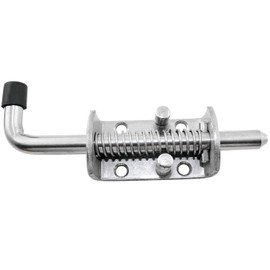 BLLNDX Spring Pin Latch Lock 1/2Inch 304 Stainless Steel Spring Bolt Latch Spring Loaded Latch for Trailer Gate Barn Door