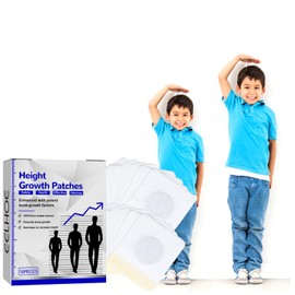 Pemarlis Pack of 16 Height Growth Foot Patches, Height Increase Foot Patch, Height Enhancer Growth Enhancement Patches to Improve Height for Adults Children