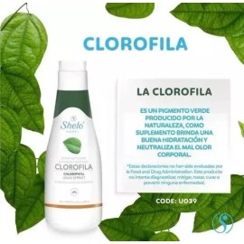 2 Pack Clorofila Líquida Concentrada Para Limpiar El Cuerpo                                                                                           