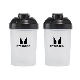 Myprotein Black Edition 400ml Shaker - Pack of Two: Next-Level Mixing and Style