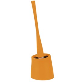 Spirella Toilet Brush Toilet Brush High-Quality "Move" with Hygienic Container Diameter x Height 12.5 x 40 cm Orange