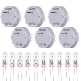 ECCPP Stepper Motor Repair Kit - X27 168 for All 03-06 Chevy Silverados, Tahoes, Yukons, Suburbans (6 motor kit + 10pcs Bulbs)