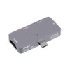 Type C Docking Station (3.5mm with 4 Poles) / Gray