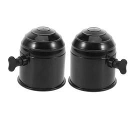 Gatuida 2 Pcs Trailer Hitch Ball Cover Tow Ball Protector for Trucks Rvs Trailers Effortless Installation Weatherproof Design Protects Against Dirt Moisture
