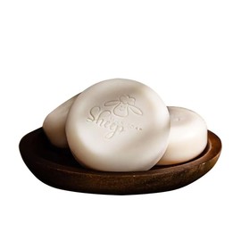 MORETH Soap Gift Set (3 pieces)，all-natural，Almond, lemon essential oil, goat's milk, shea butter, Hand Red Cold soap, Face and Body soap, 7.9 ounces. (about 225 grams)