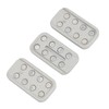 Magnetic Haptic Slider Stress Anxiety Relief Striped Pattern Ergonomic Alloy