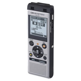 OM SYSTEM/Olympus OM SYSTEM WS-882 SLV Language Learning/Lecture Recording/Meeting Recording/Meeting Minutes/Linear PCM Recording/External Memory Supported, Silver