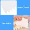 Bonsicoky 2 PCS Plastic Trowel Notched Glue Spreader - 0.4"