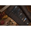 Asaya Canvas Chef Knife Roll Bag - 10 Knife Slots