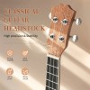 23-Inch Mahogany Body Ukulele Rosewood Fingerboard Includes Cotton Bag Picks