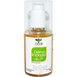 Dermolimpiador en Gel con Aloe Vera, Manzanilla y Mandarina, Fórmula Limpiadora Natural, 100g