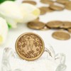 SWANGSA Botanical Flowers Letter W Wax Seal Stickers, 100 Pcs,