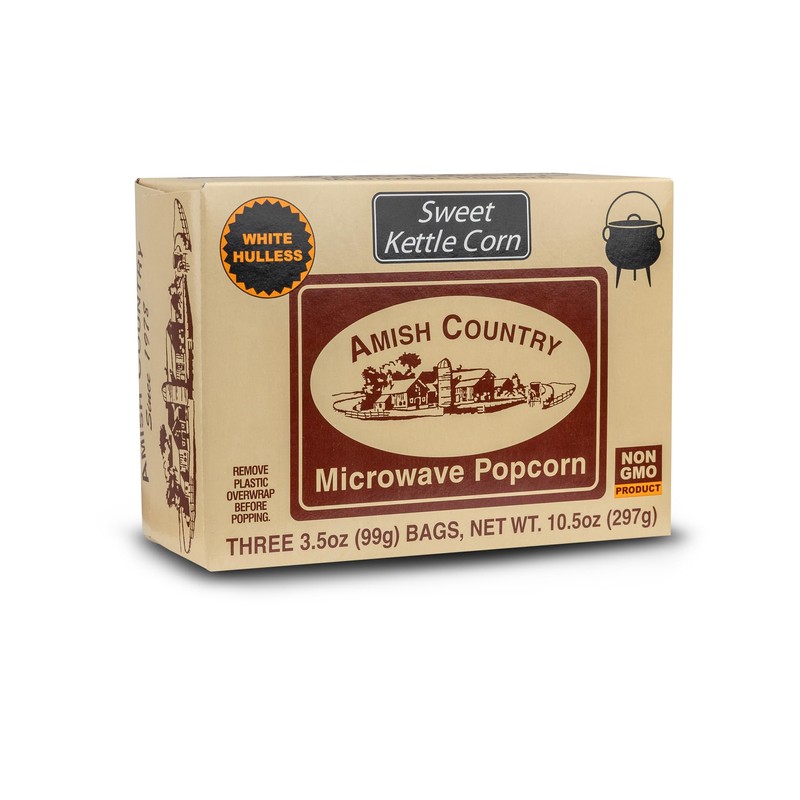 Amish Country Popcorn | Old Fashioned Microwave Popcorn | Non-GMO,
