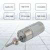 DC24V Self Locking Worm Gear Motor High Torsion Speed Reduction