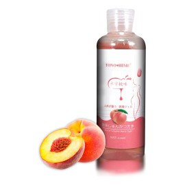 Lubricante Intimo De Sabores Greenclef A Base De Agua Corporal Sabor Y Aroma A Frutas Durazno 200 Ml