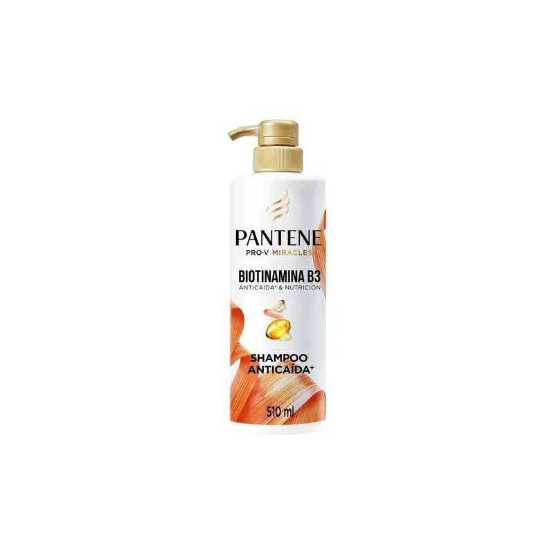 Shampoo Pantene Anticaída+ Biotinamina B3 510 ml