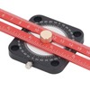 Compass Scriber 360° Aluminum Alloy Dual Scale Ruler Scribing Tool