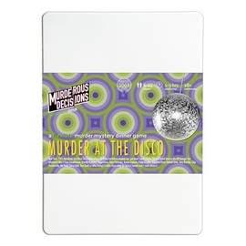 Murder at The Disco 6-14 Player Murder Mystery Dinner Party Game