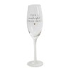 Champagne Flute Glass For A Wonderful Bridesmaid Gift Boxed Amore