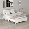 HOMCOM Full Size Bed Frame with Headboard and Footboard, Full