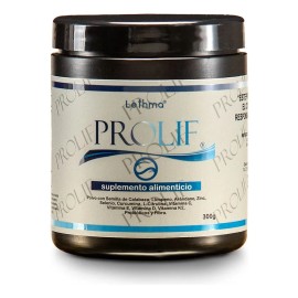 Lethma Prolif Suplemento para Hombres con licopeno 300gr sabor frutos rojos