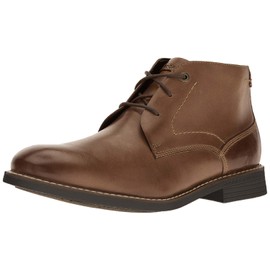 Rockport Men's Classic Break Chukka, Dark Brown Leather, 13 Wide