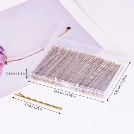 Morgles 2.75""Long Bobby Pins for Thick Hair, 120PCS Large Bobby Pins Blonde for Wome...