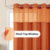 No Hook Shower Curtain with Snap in Fabric Liner, Waffle