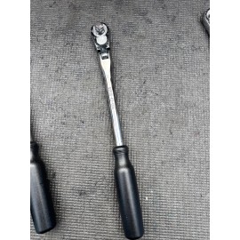 Craftsman Sears Craftsman 12" Flex Head Ratchet 3/8" Drive Black 44836 KZ USA Nos